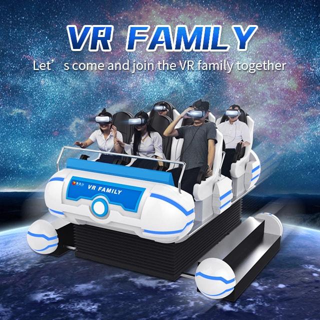 แพลตฟอร์มประสบการณ์การเคลื่อนไหวที่ยอดเยี่ยม VR Glasses 9d Cinema Simulator 0