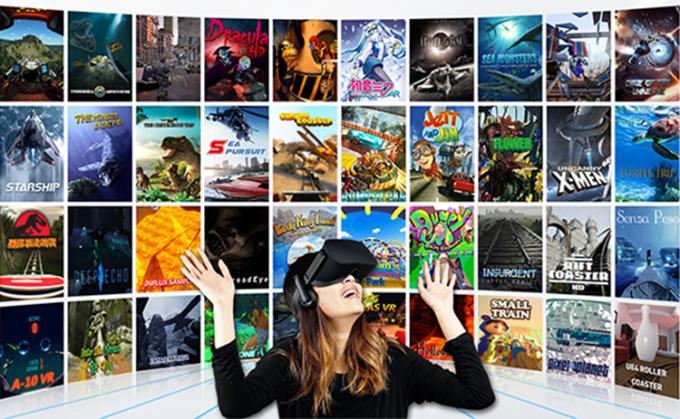 สองที่นั่งอุปกรณ์เสริม Virtual Reality Gaming VR 9d Cinema Equipment 1