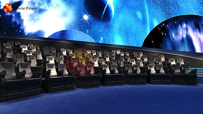 Interactive Full Motion Seat 5D โรงภาพยนตร์ภาพยนตร์ Power Cinema Simulator 1